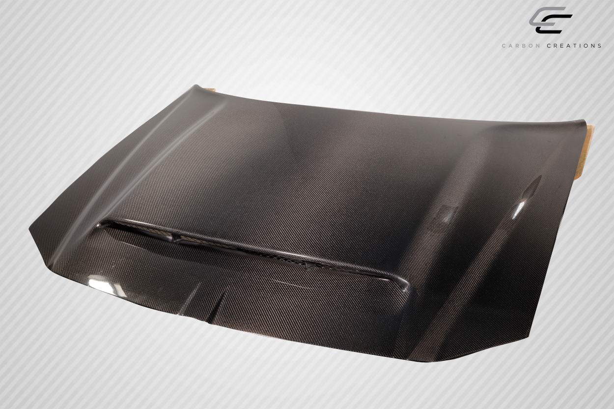 2005-2007 Dodge Magnum Carbon Creations Demon Look Hood - 1 Piece